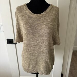Lush Sage Short Sleeve Sweater Top - Size 0, Great Condition